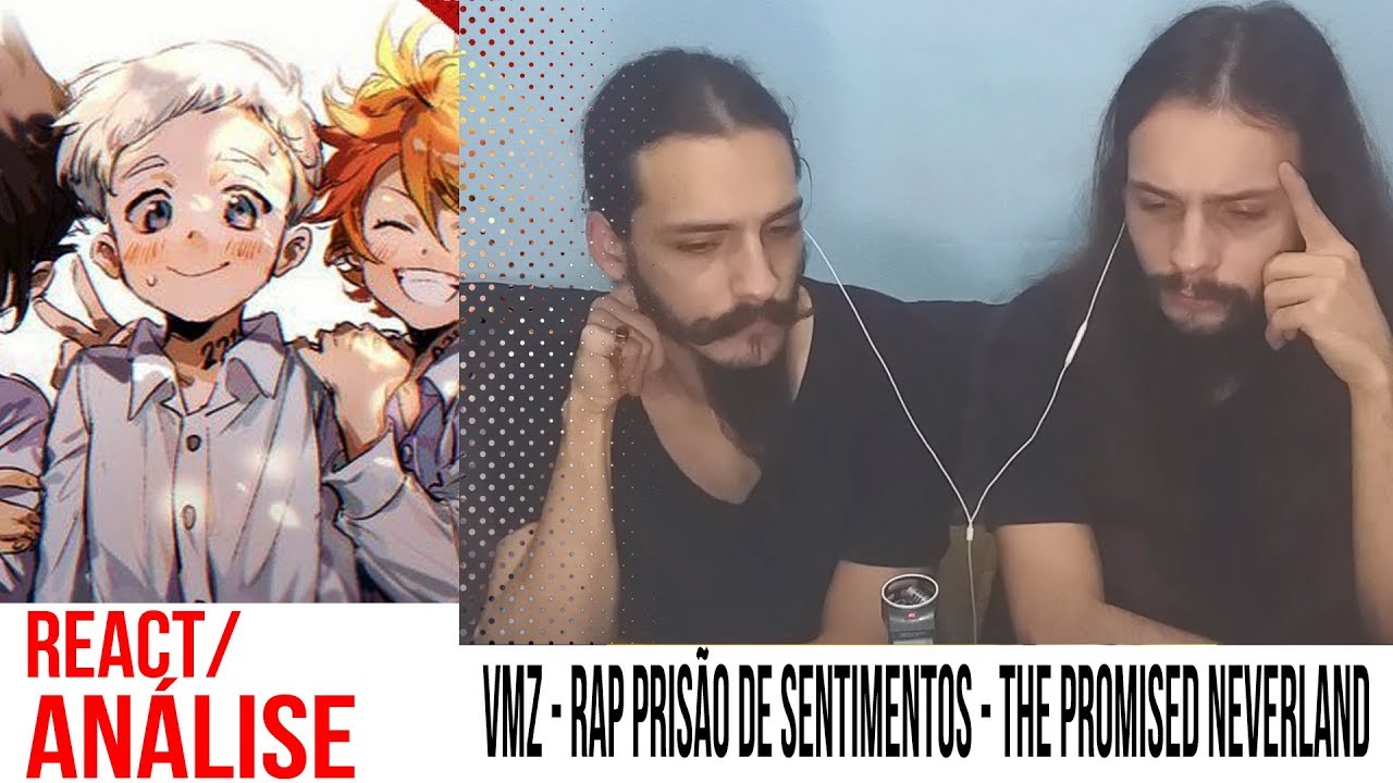 [REACT/ANÁLISE] VMZ - Rap Prisão de Sentimentos | The Promised Neverland