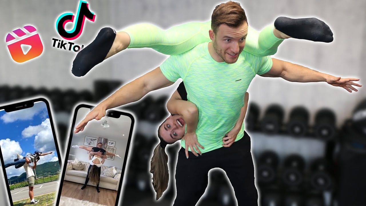 Mein Freund und ich testen die beliebtesten Fitness Couple Challenges #2