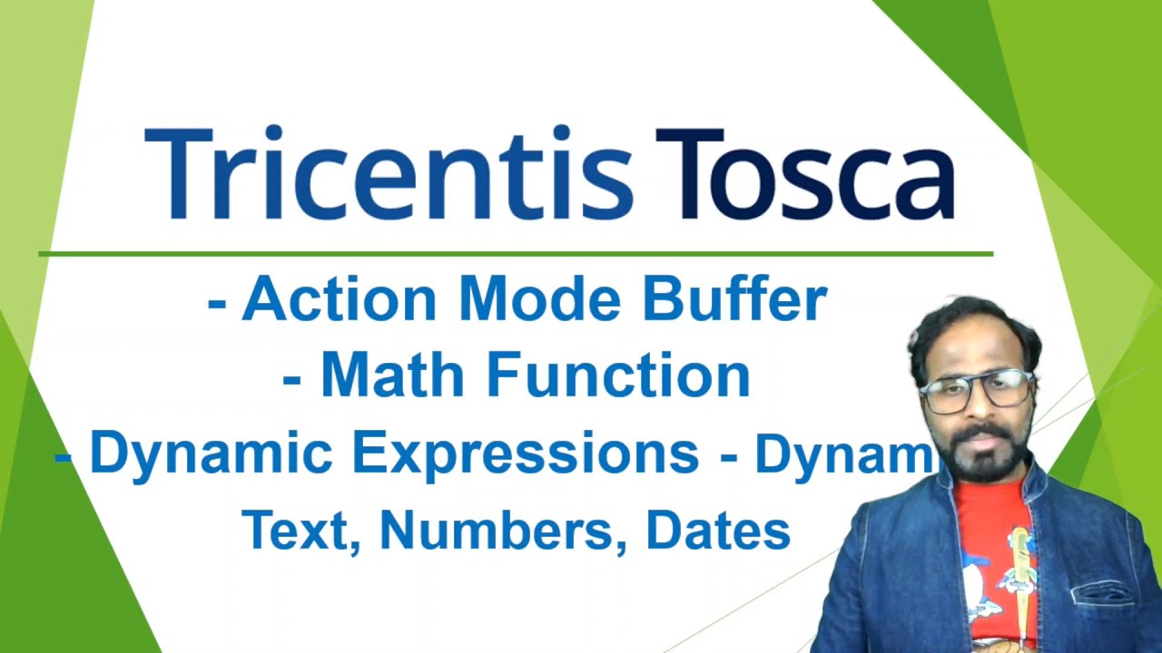 TRICENTIS Tosca 16.0 - Lesson 13 | Action Mode Buffer | Math Function | Dynamic Expressions |