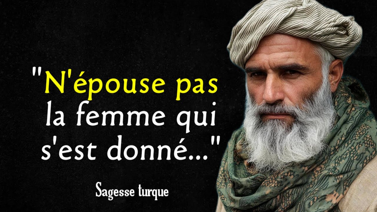 Les plus beaux proverbes turcs et leur sagesse