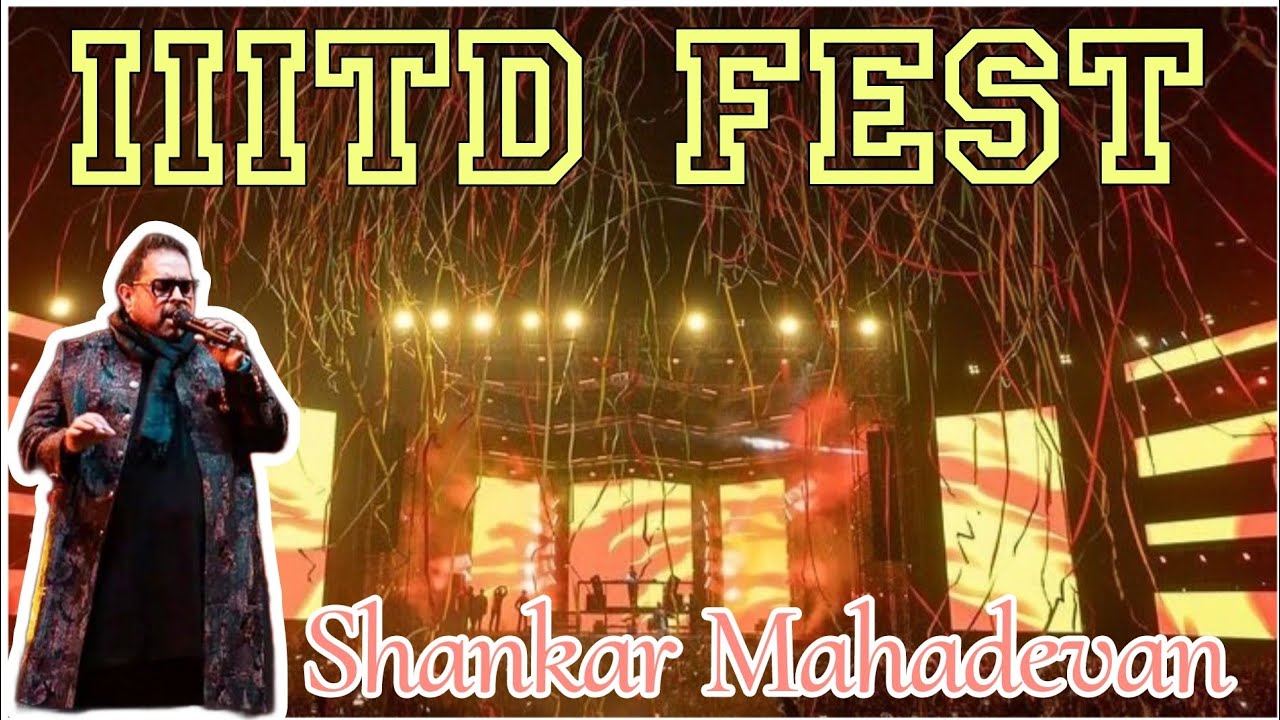 Shankar Mahadevan live iiit delhi