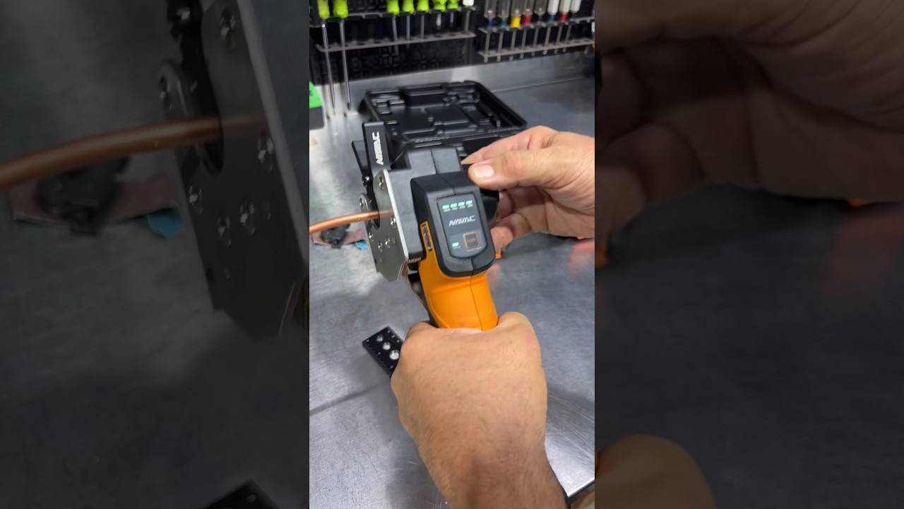 NAVAC Cordless Flaring Tool #tools #copper #hvac