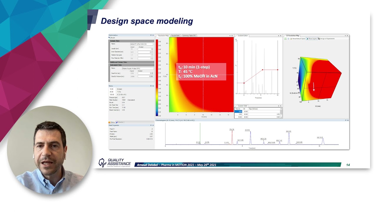 DryLab and Empower: a successful combination for the optimisation of mAb subunit analysis