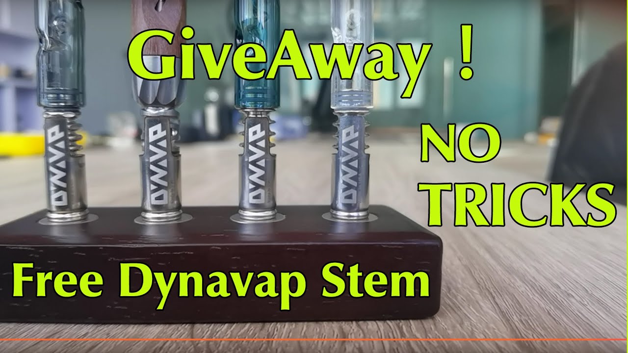 80 Apor Cooling Stem for Dynavap Free Giveaway !