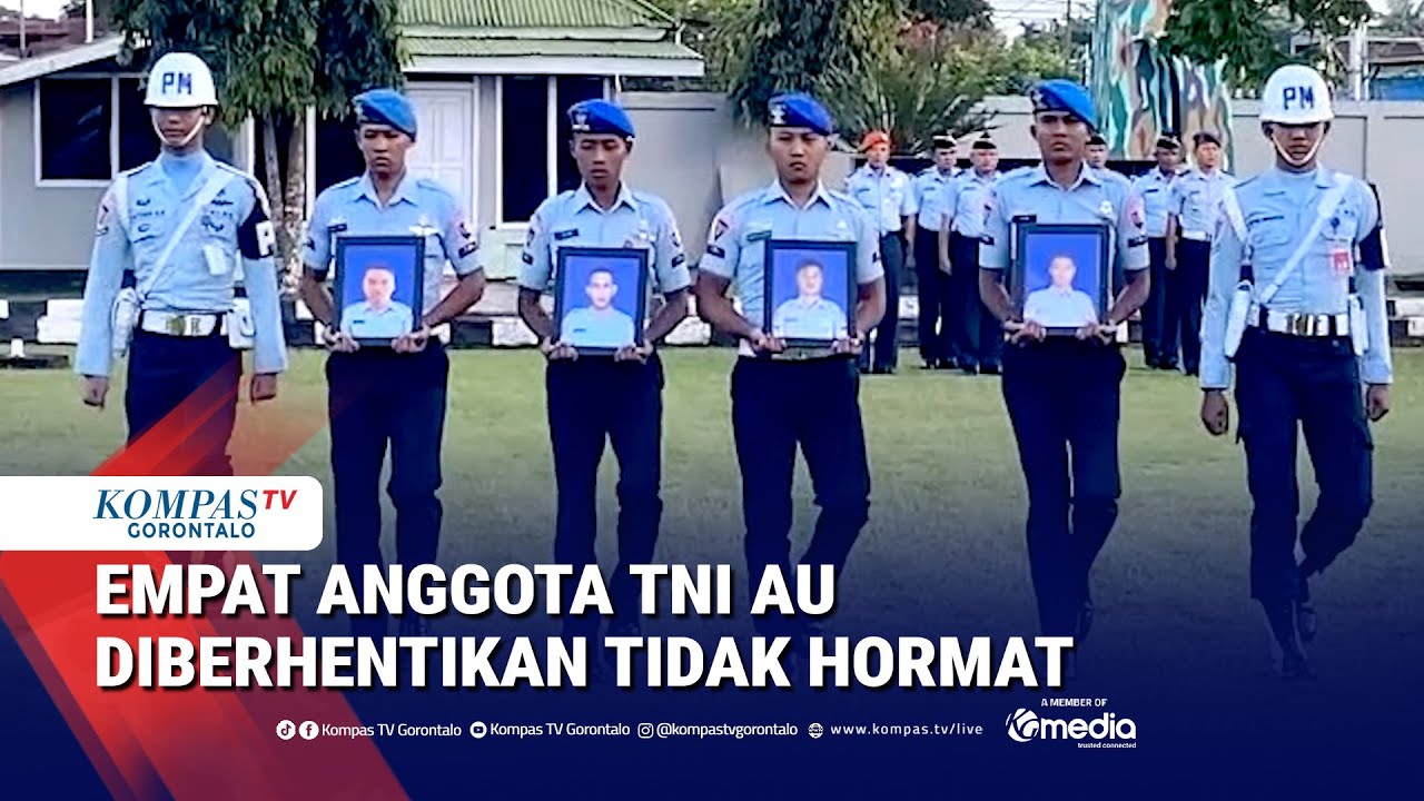 4 Anggota TNI AU Lanud JA Dimara Diberhentikan Tidak Hormat