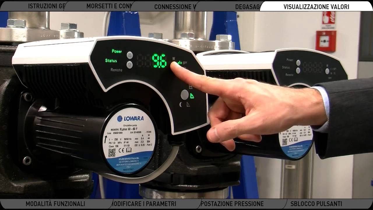 Come installare il circolatore Lowara  EcocircXL