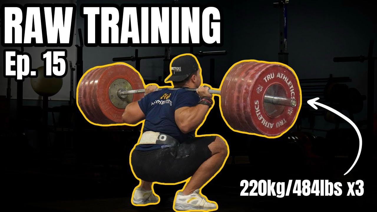 HEAVY SQUAT TRIPLES | Raw Training Ep. 15