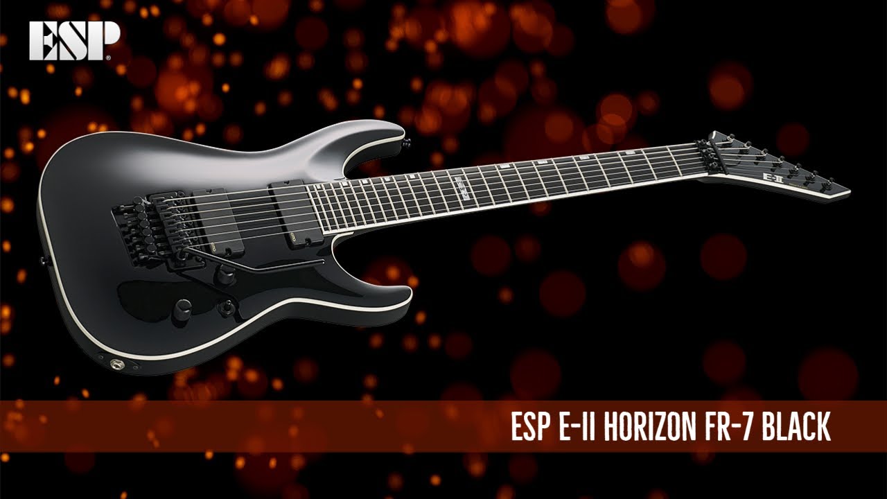 ESP E-II HORIZON FR-7 BLACK