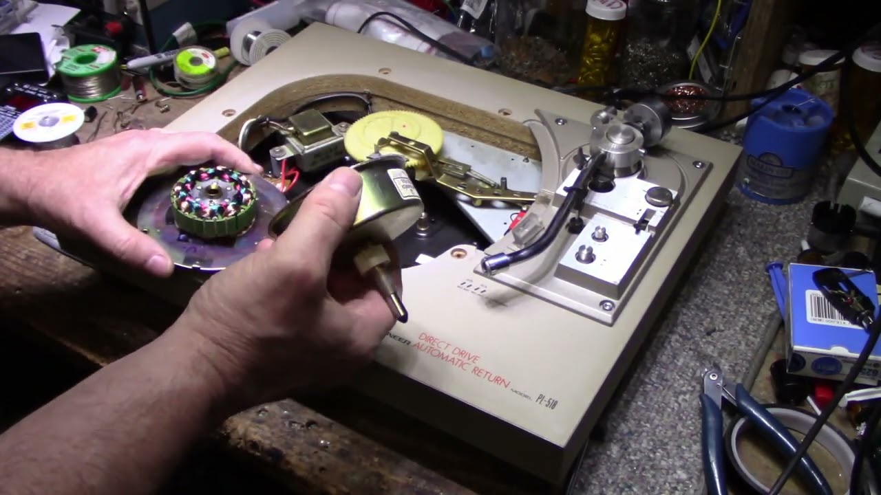 Pioneer PL-518 Turntable - Repairs (Ep. 127)