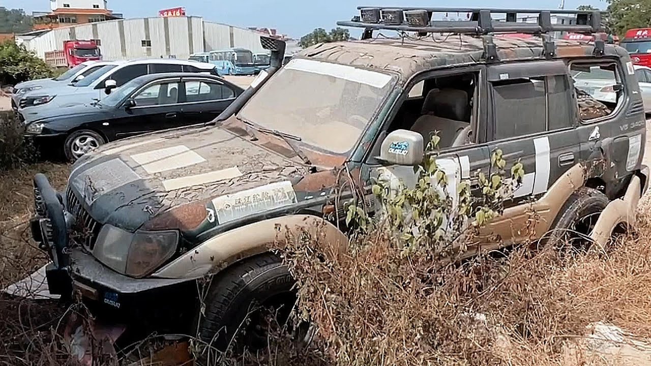 Полностью восстановленная ржавая классическая Toyota LC95 со свалки! (Часть 2)