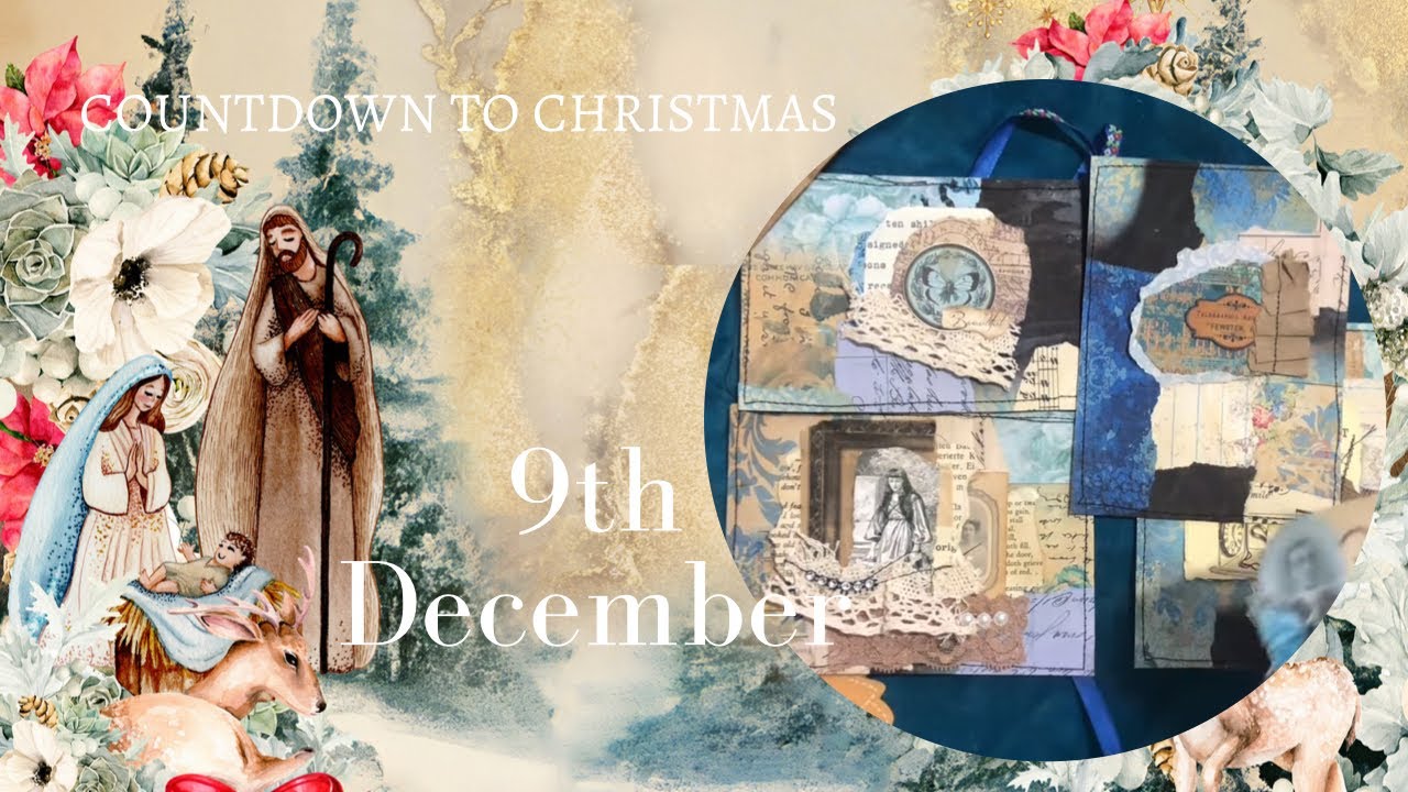 Countdown to Christmas - Collage and Cluster Junk Journal Fun Packs