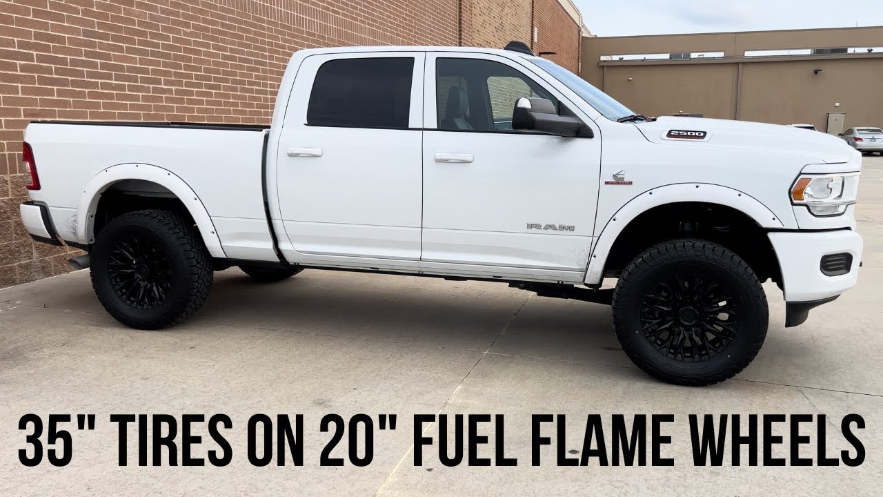 Ram 2500 Tradesman Build: New Fuel Flame 20x9 +1 Wheels and 35 Inch Tires