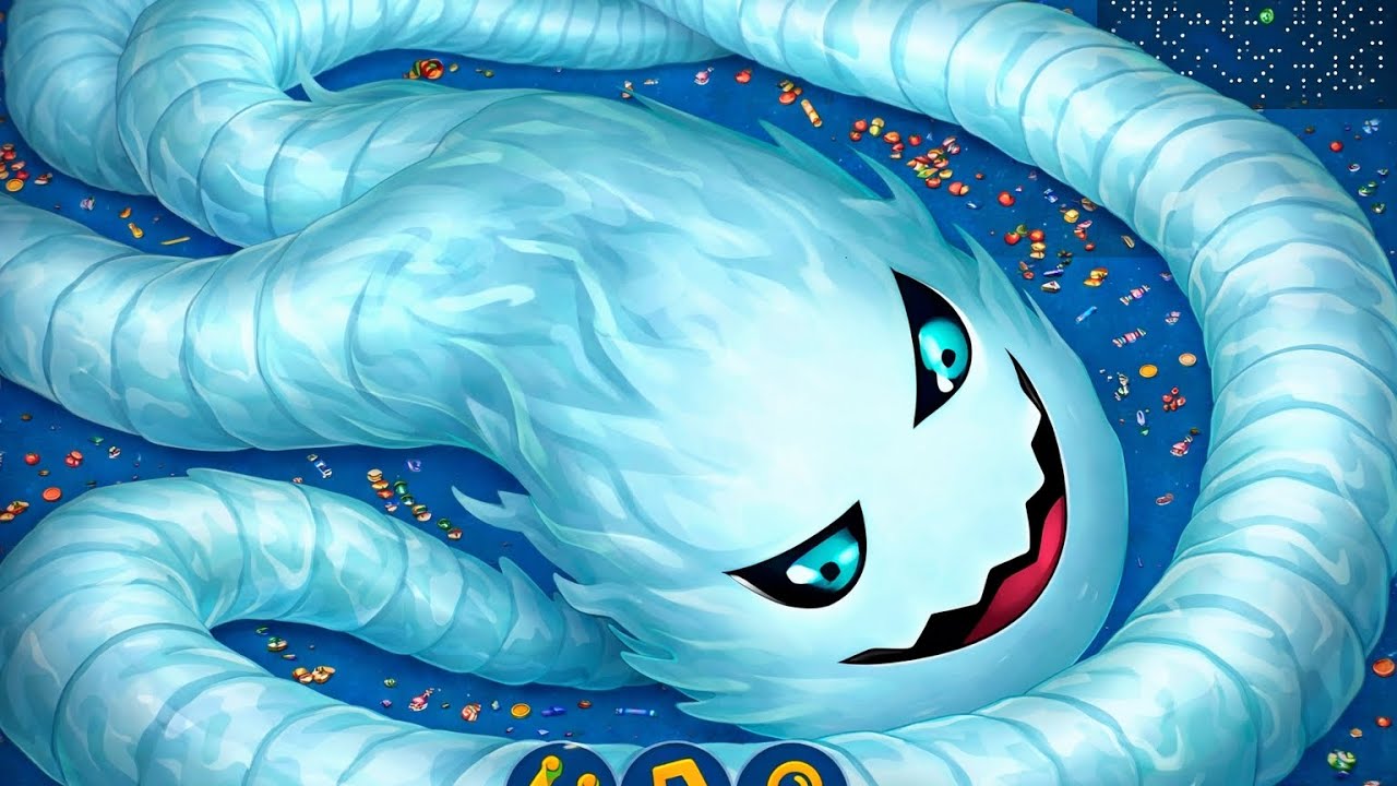 🐍 Wormzone io slither snake top 01 ❤️ trap gaming wormzone io 🐍 big giant snake epic cacing 