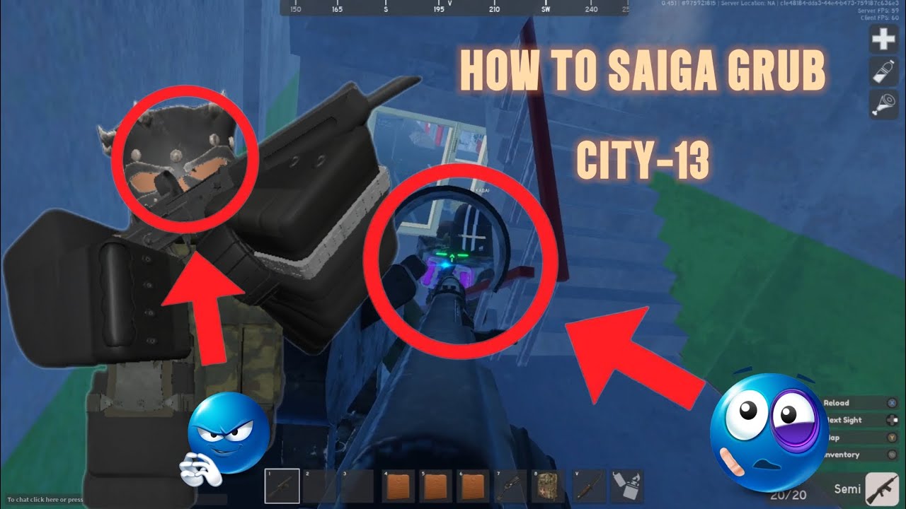 HOW TO GRUB WITH SAIGA City-13 (project delta)