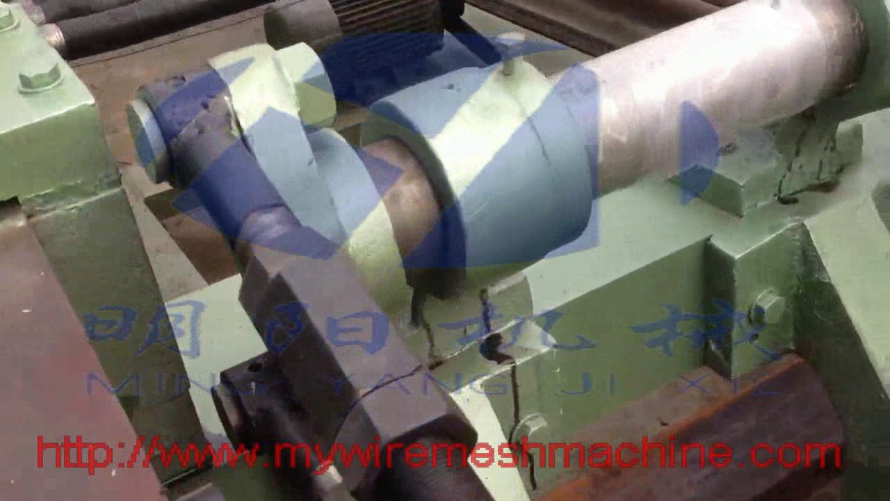 Horizontal gabion wire mesh machine