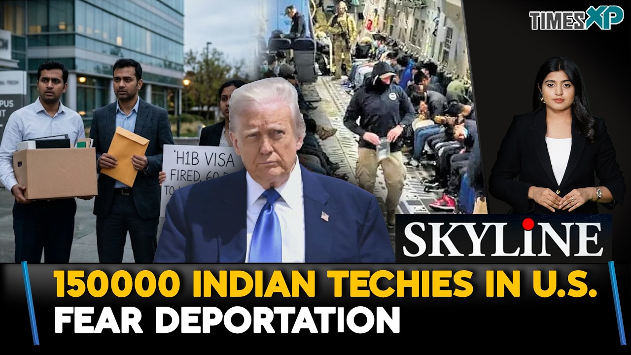150000 Indian Techies In The U.S. Fear Deportation| Skyline With Driti Atri