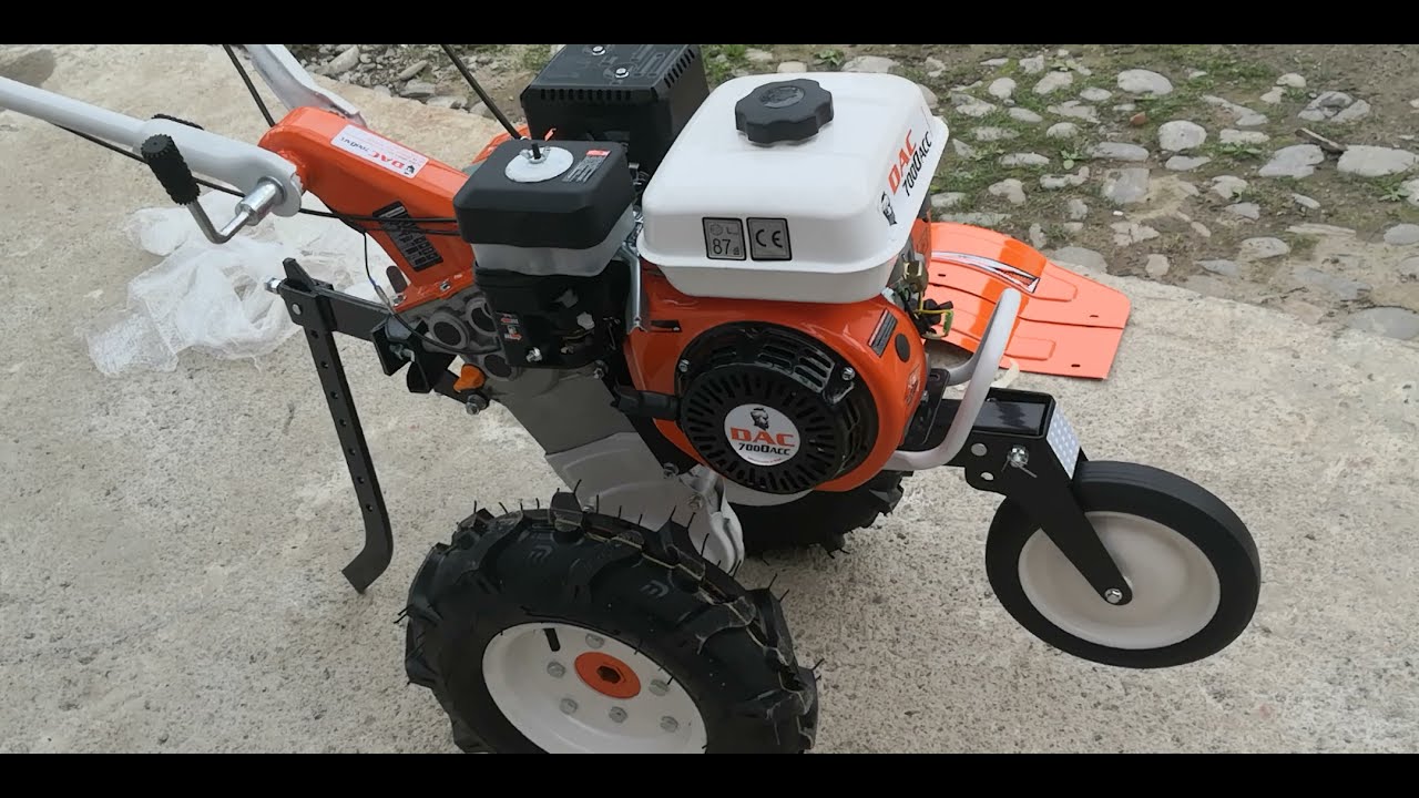 motocultor ruris dac 7000 acc montat  acasa