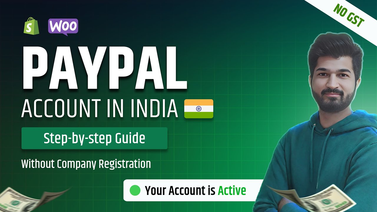 Create PayPal Payment Gateway Account in India 2025 | #paypal   #shopify #woocommerce