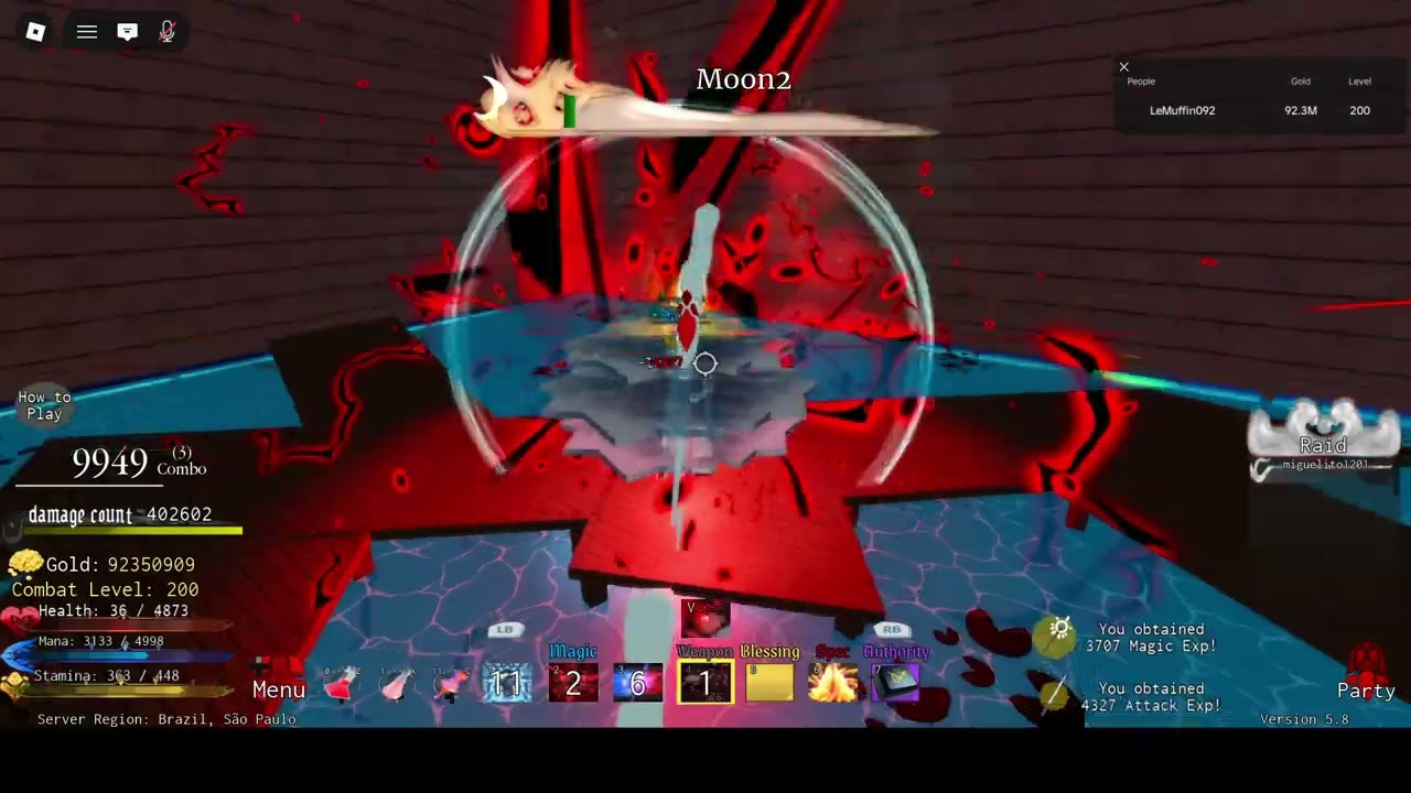 weird build lol | 🔵UNLIMITED HOLLOW!🔴 Legends Re:Written