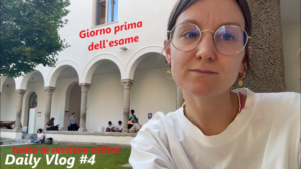 INIZIA LA SESSIONE ESTIVA! (giorno pre-esame) - Daily Vlog #4