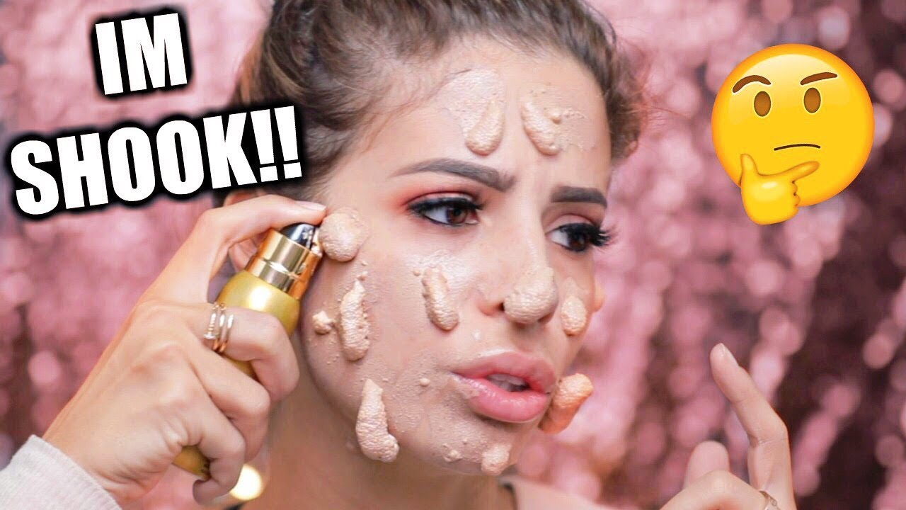 FOAMING FOUNDATION MAKEUP WEIRD AF  | HIT OR MISS