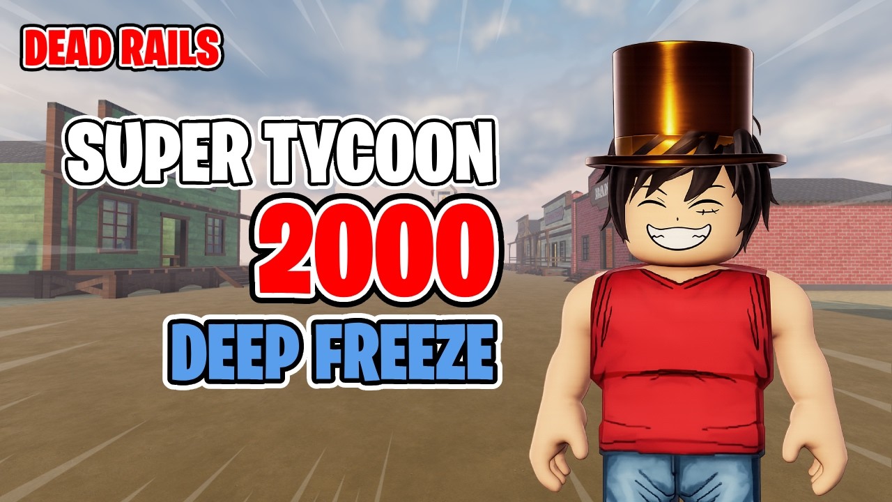 I Started The Game With Max Damage & Improved Max Health Tycoon Class - Dead Rails Roblox