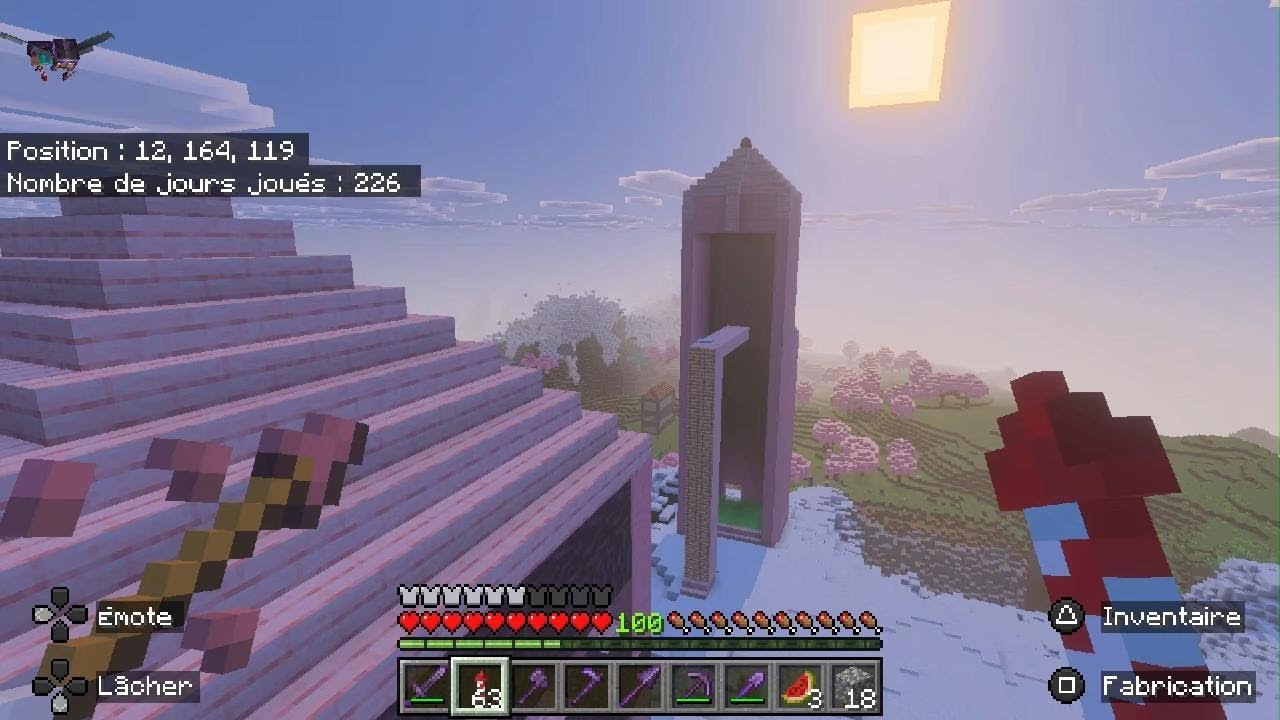 maison serveur public Minecraft