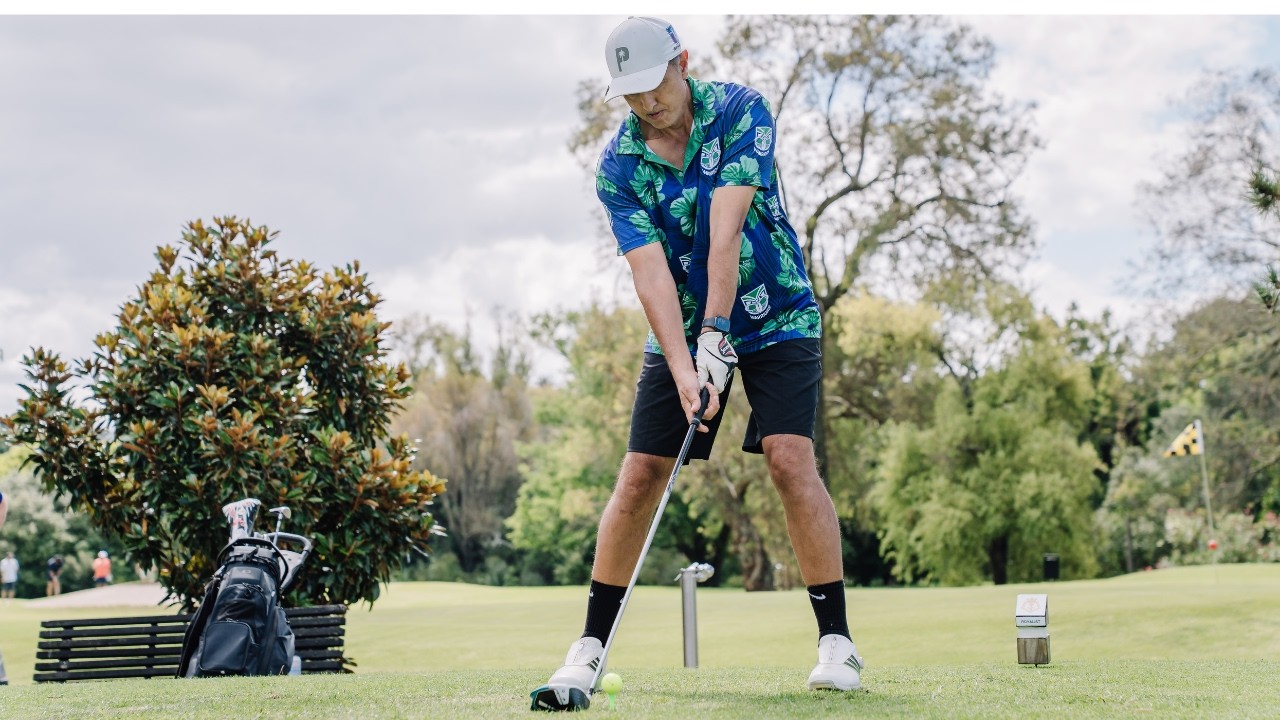 Teeing off For Charity 2026 Red Badge & Level Playing Field