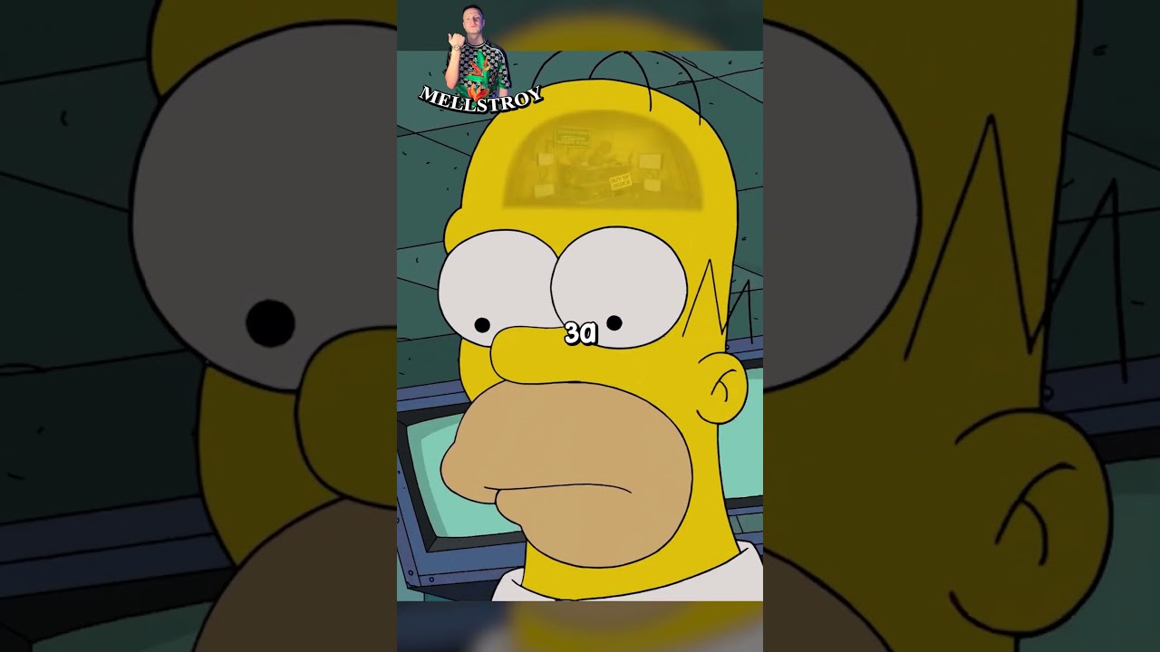 ГОМЕР ВПЕРВЫЕ ВКЛЮЧИЛ МОЗГ 🧠😱 | Симпсоны | #симпсоны#simpsons#сериал#мультик