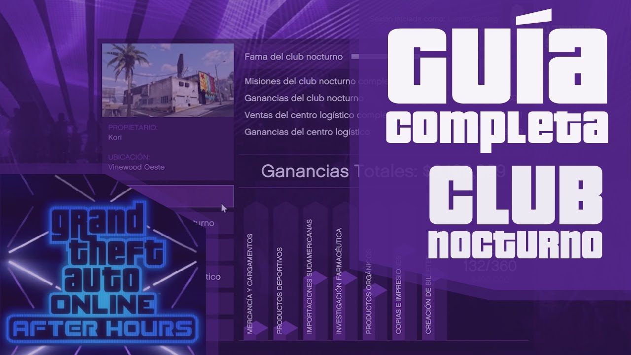 GTA Online | Club Nocturno | Guía Completa - Compra / Mejoras / Negocio / Fama / Ventas