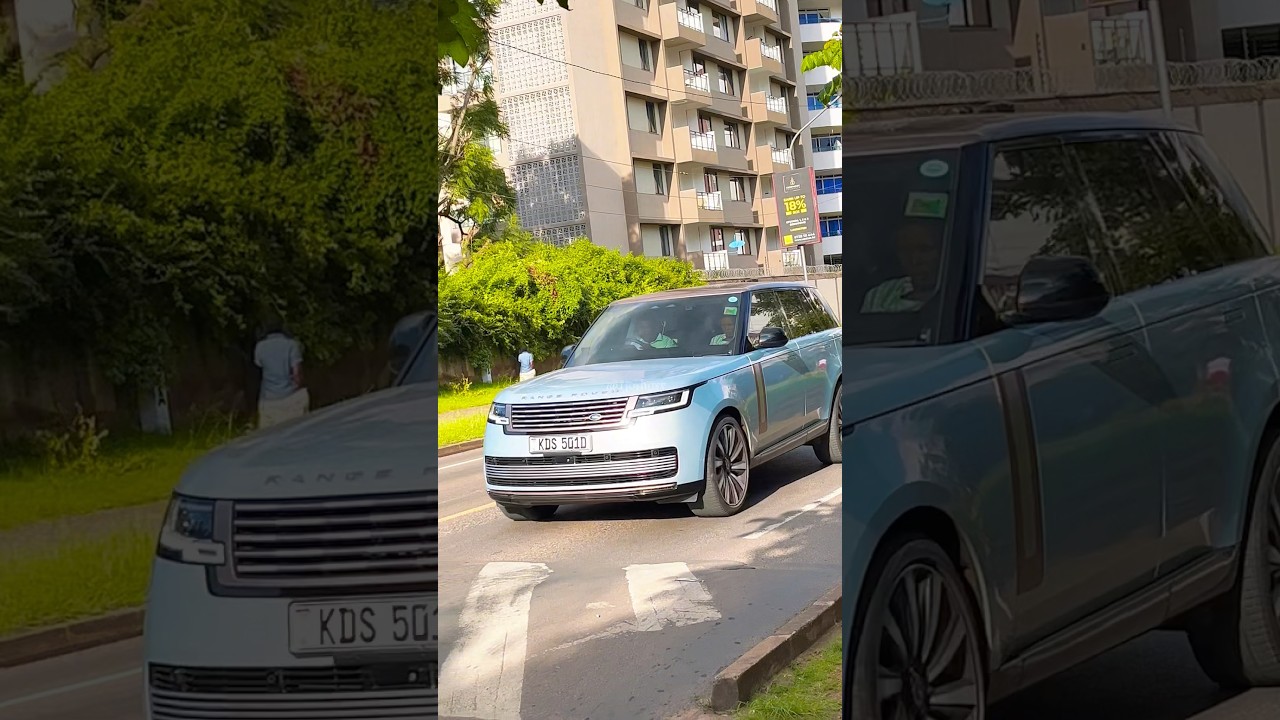 Kileleshwa was looking like a Range Rover dealership today😎🙌🏾 #rangerover #rangerovervogue