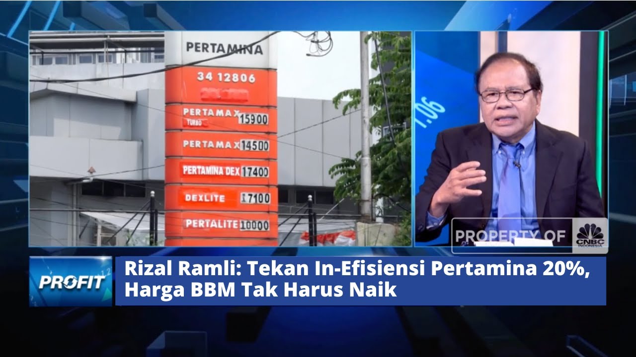 Rizal Ramli : Batalkan Kenaikan Harga BBM!!! Masih Ada Solusi Alternatif Tidak Tambah Beban Rakyat