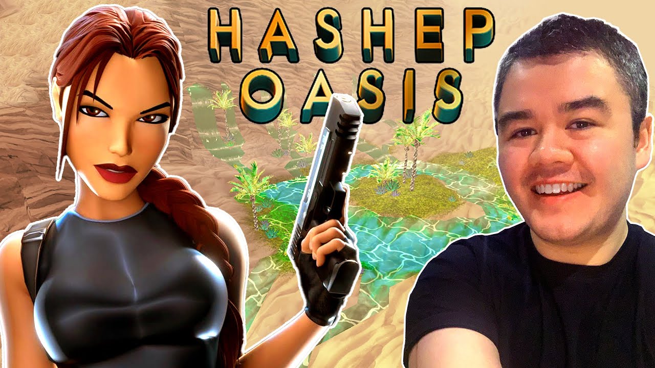When Lara Croft's plane crashed in the Desert! Tomb Engine Custom Level 