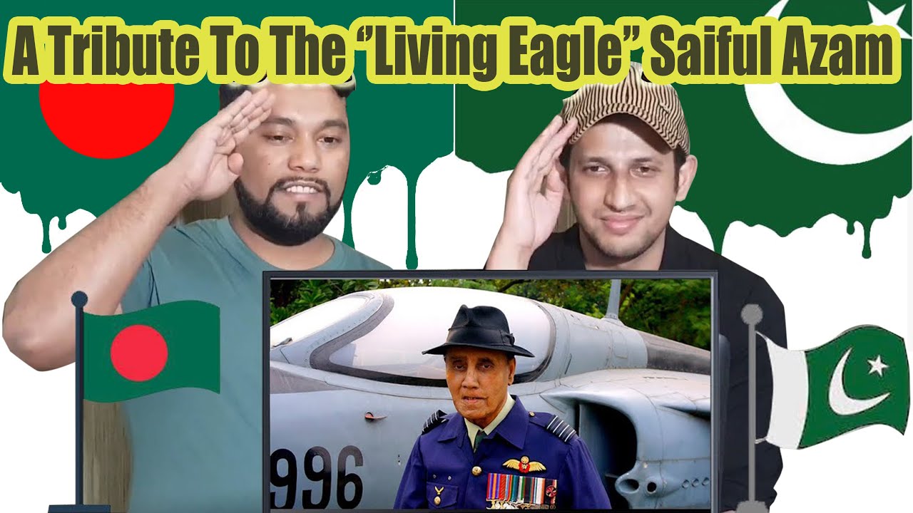 Reaction To The Fighter Pilot  Living Eagle Group Captain SAIF UL AZAM