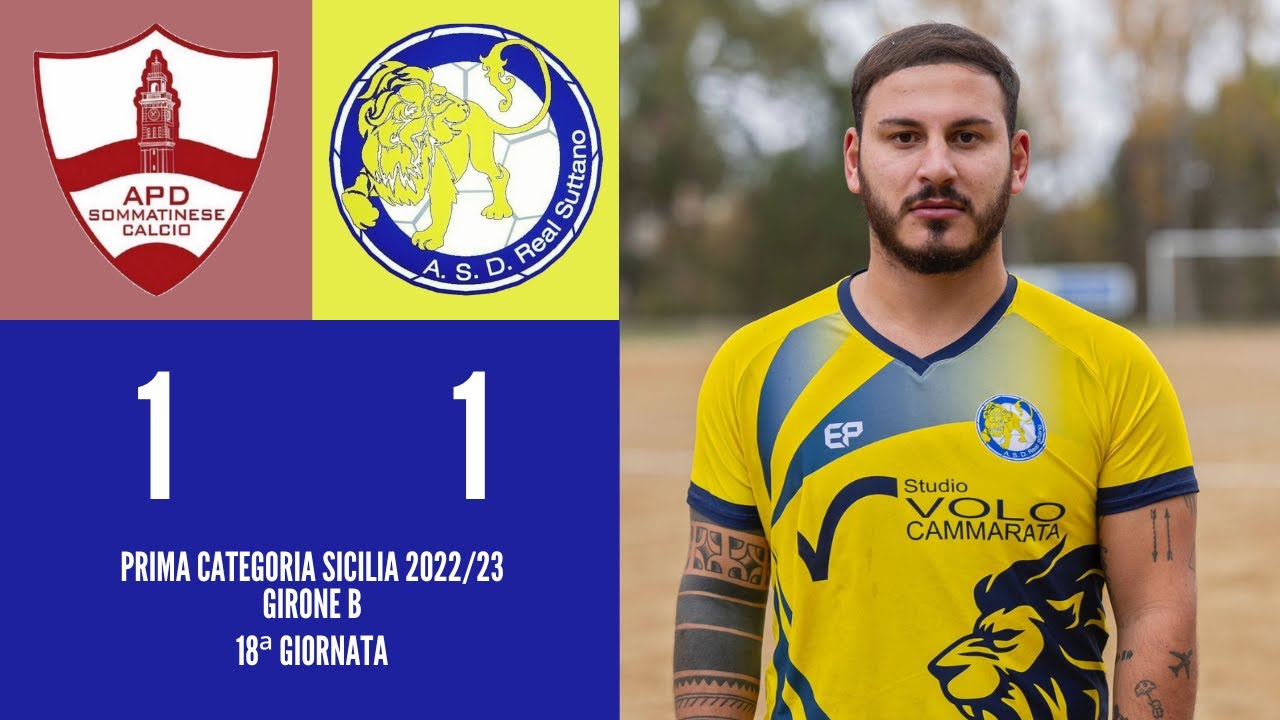 Sommatinese - Real Suttano 1-1 | MATCHDAY 18 Prima Categoria Sicilia 2022/23