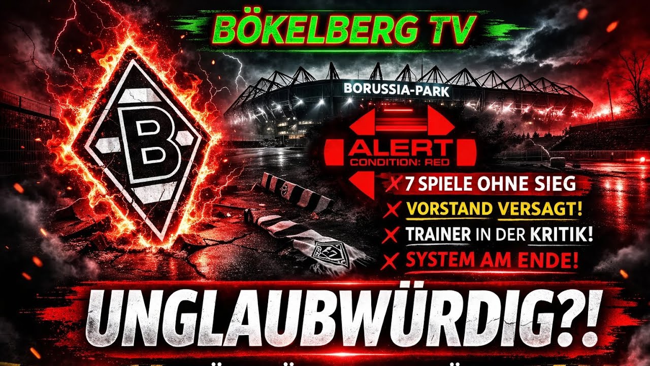 Borussia Mönchengladbach - Unglaubwürdige Krisensitzung! Gladbachs Problem sitzt viel tiefer