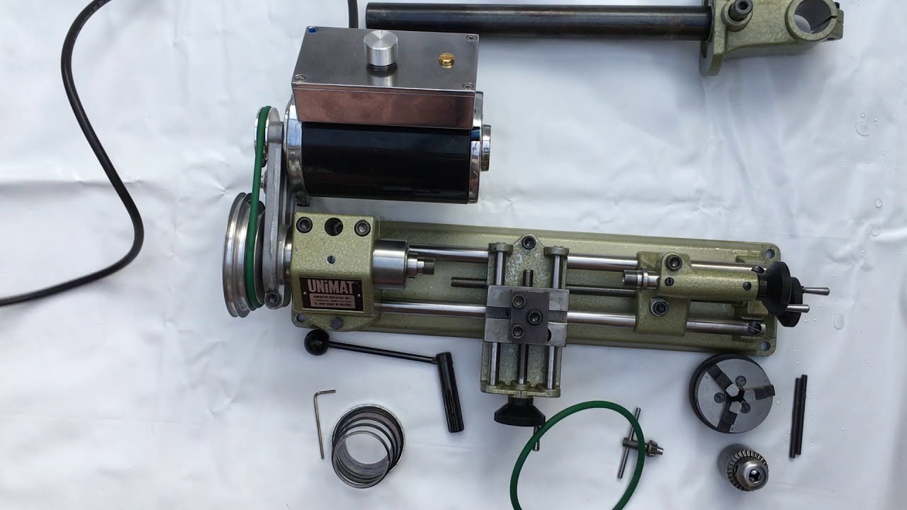 Unimat SL with variable speed 200W electric motor