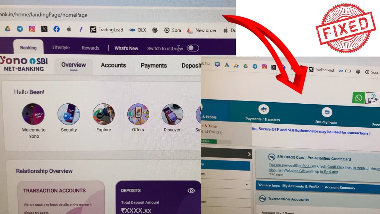 sbi net banking web page interface change to old | sbi net banking webpage purane bala kaise laye