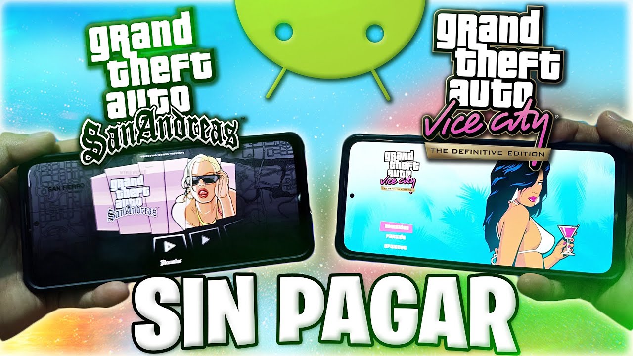 ✅ GTA San Andreas & GTA Vice City DEFINITIVE EDITION | Android | &Uacute;LTIMA VERSI&Oacute;N | 2026 🎮