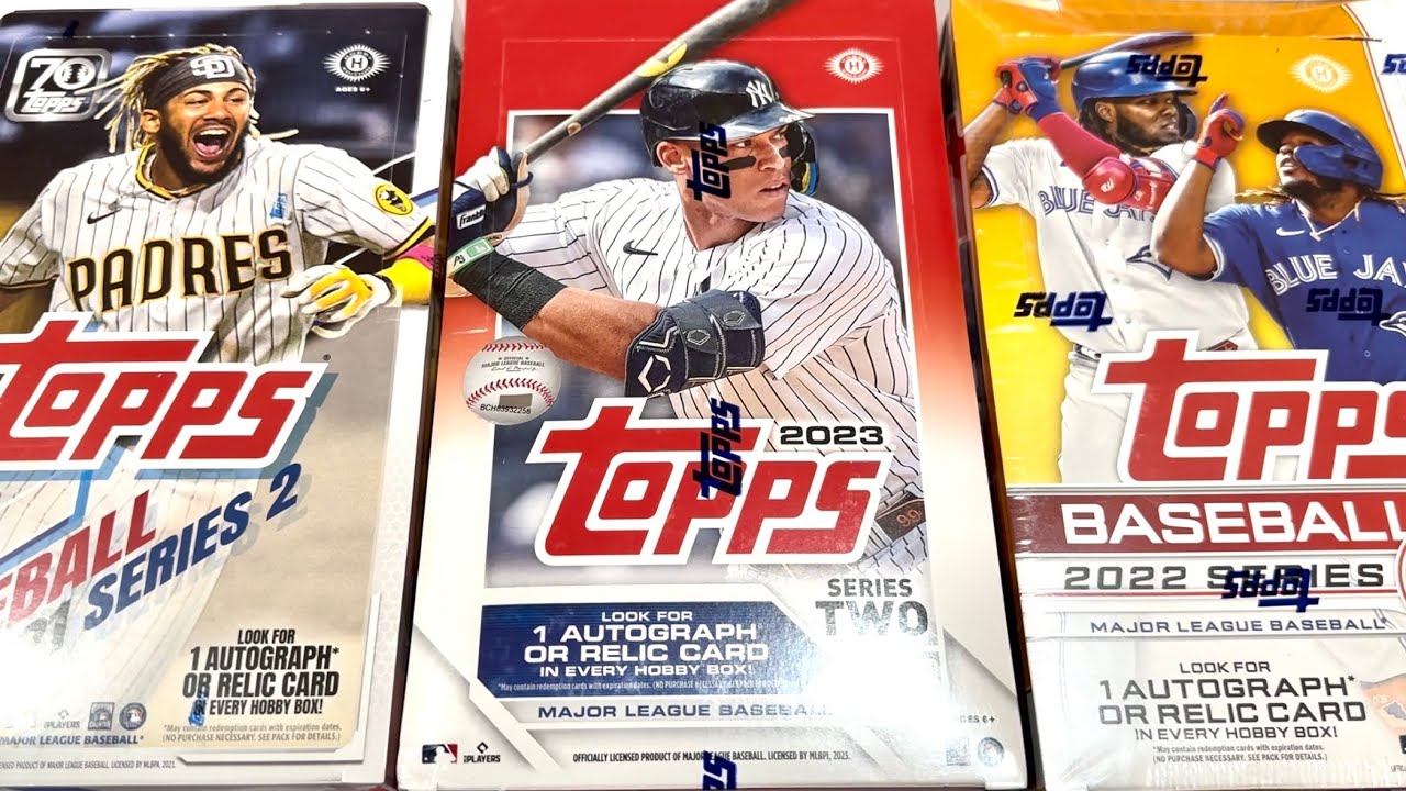 SSP CASE HIT!  LAST THREE YEARS OF TOPPS SERIES 2!  (Face Off Friday)