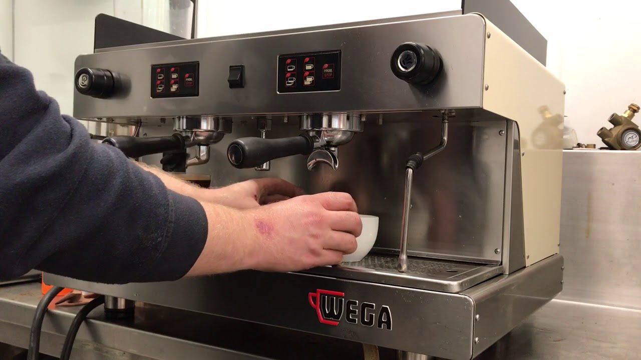 Wega Pegaso traditional espresso coffee machine fully refurbished