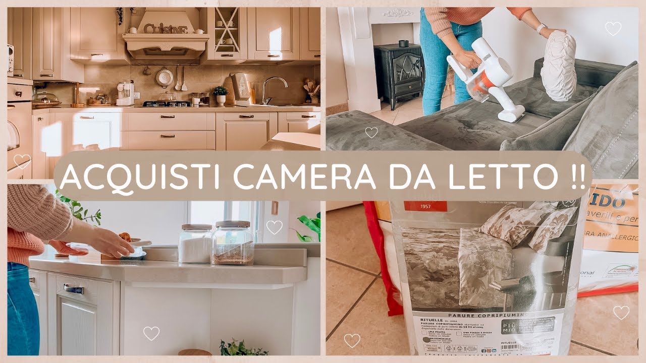 🌸 DUE ACQUISTI PER LA CAMERA DA LETTO | Vlog di Casa | Una giornata con me tra casa, spesa e cucina