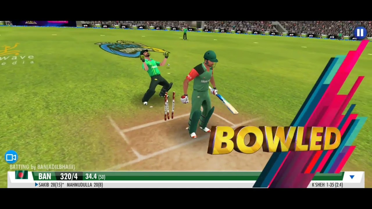 Pak vs Ban, CWC 23.Wcc3 version.