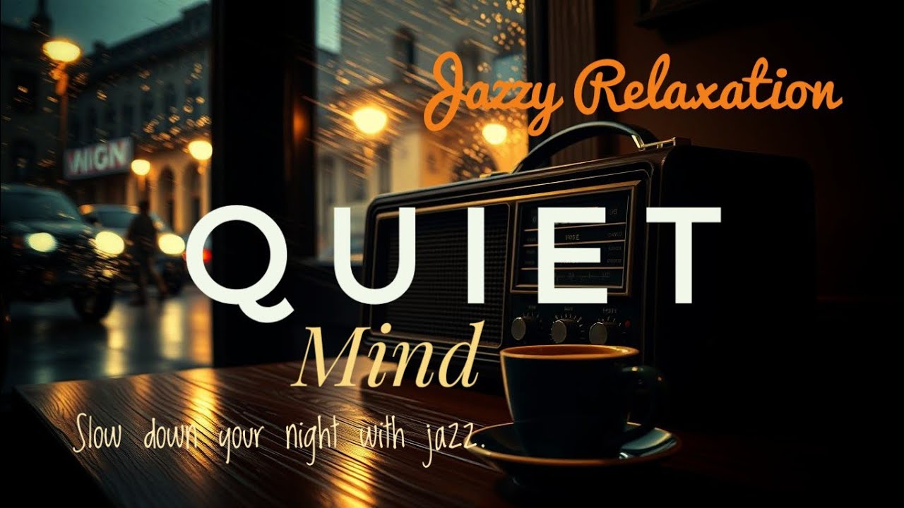 Midnight Coffee Jazz ☕ Soft Music for Quiet Thoughts