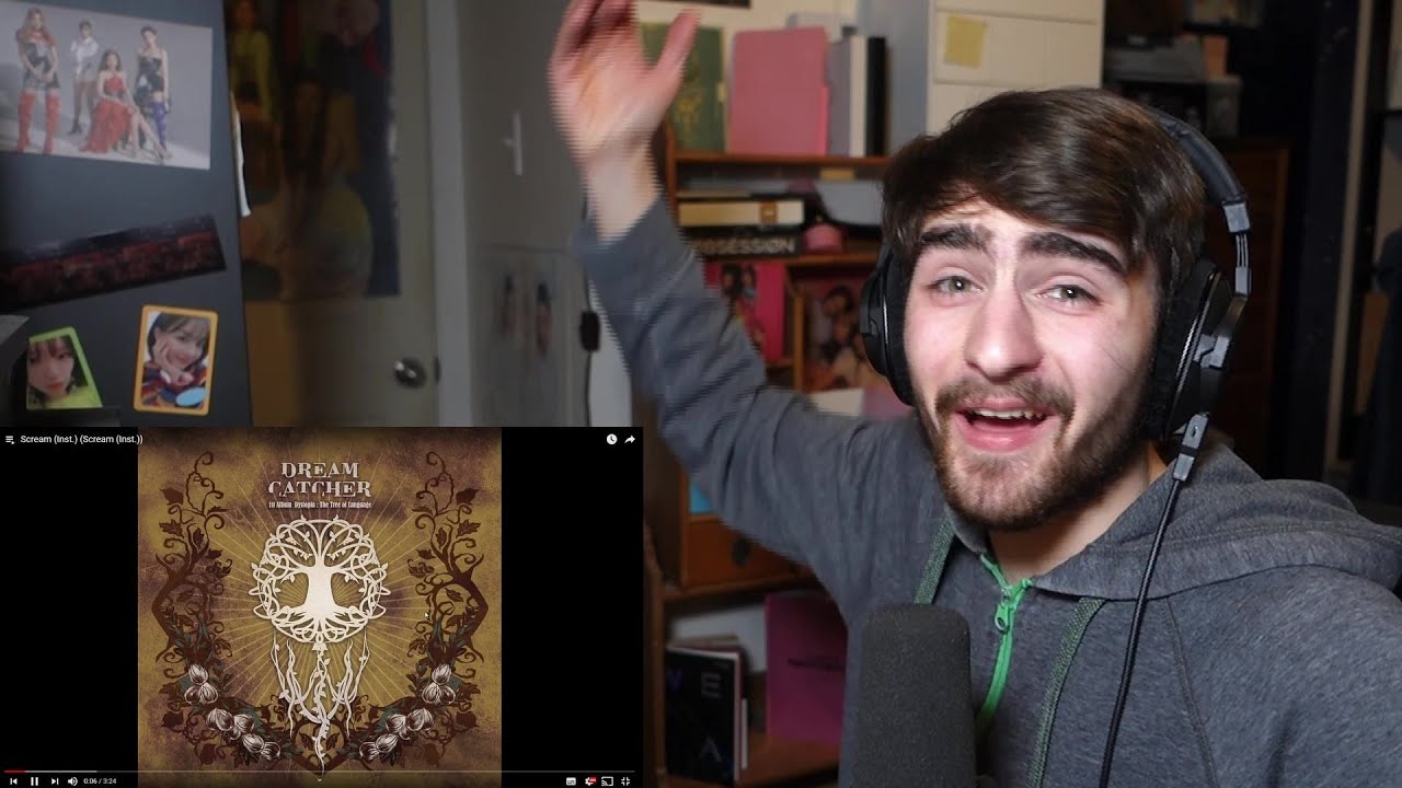 Reacting to DREAMCATCHER-[Dystopia:The Tree Of Language]
