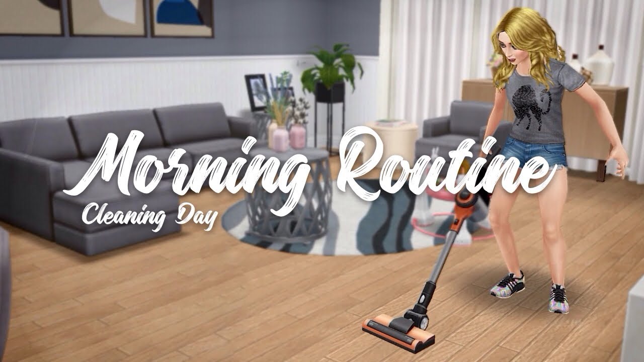 Sims Freeplay 🧽 Cleaning Day 🧺🫧 Morning Routine | by Michiiro RUTINA de LIMPIEZA