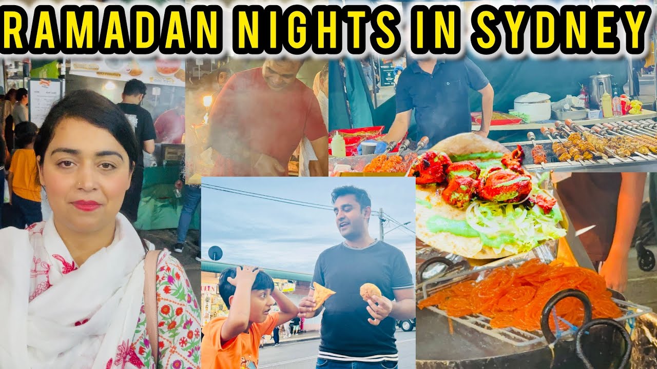 Ramadan Night Markets Lakemba Visit | 🌙🙏♥️ Australian 🇦🇺 Pakistani Family In Sydney