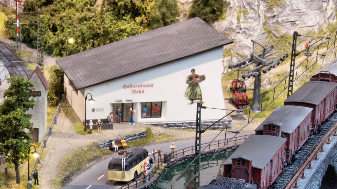 M&auml;rklin | Modelleisenbahn | Modellseilbahn | Brawa - Kitzb&uuml;hel Hahnenkammbahn