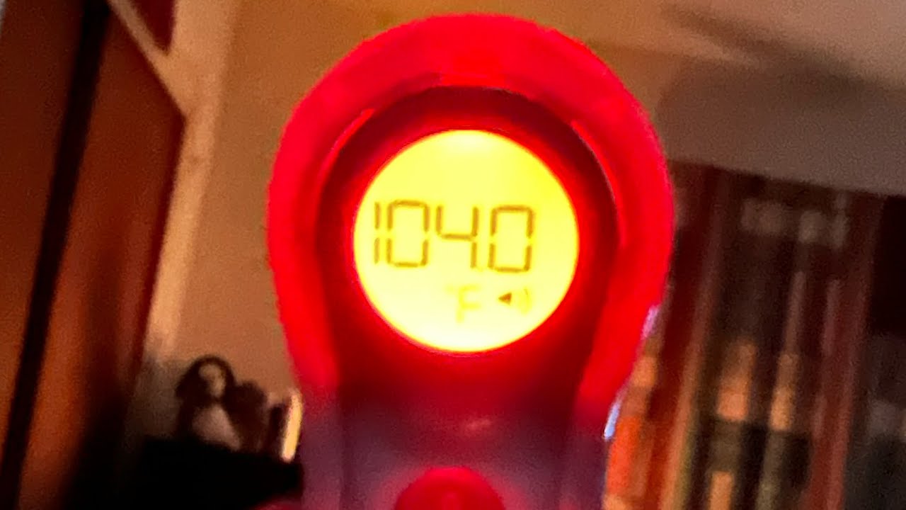 Sick Day Routine!! | Covid Booster and Flu Shot Side Effects!! | 104 Fever!! | Almost Passed Out!!