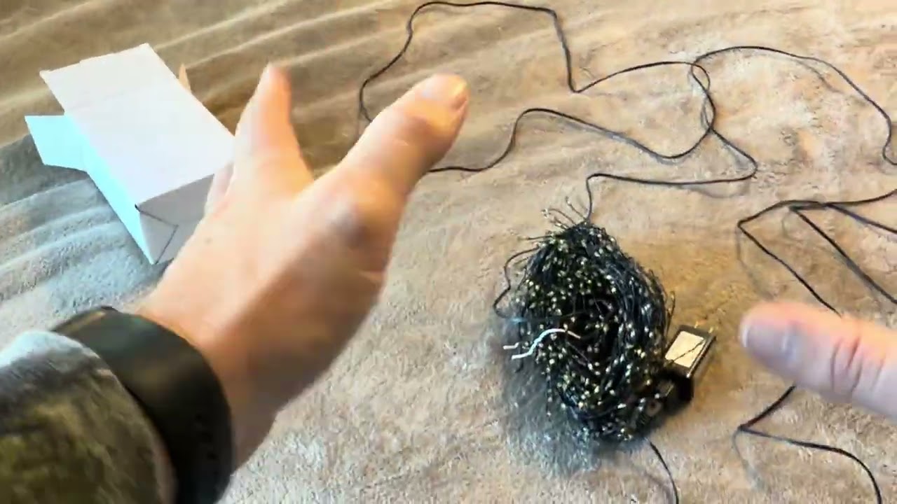 Light Test, Cord Length, Issues, and Review of Data Fireflies Plug In Fairy Lights